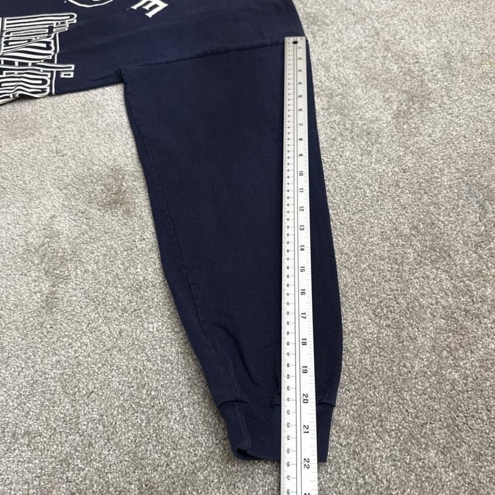 Vintage Penn State Wrap Around Print Hoodie Made in USA XL NCAA Sweatshirt - Picture 6 of 7